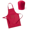 Tablier et toque de cuisine