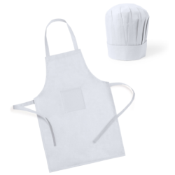 Tablier et toque de cuisine