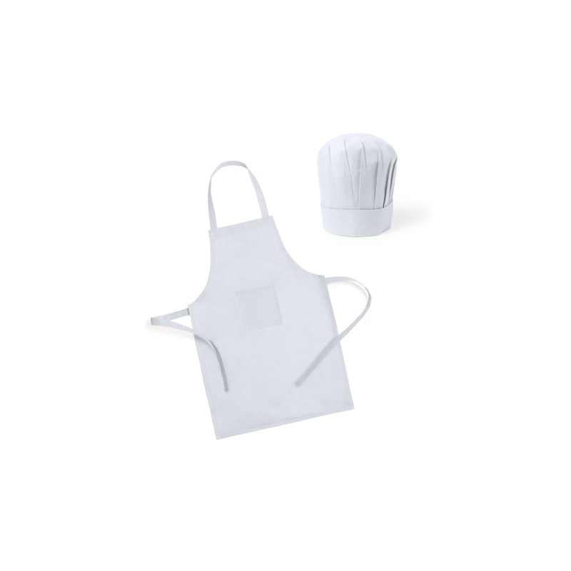 Tablier et toque de cuisine